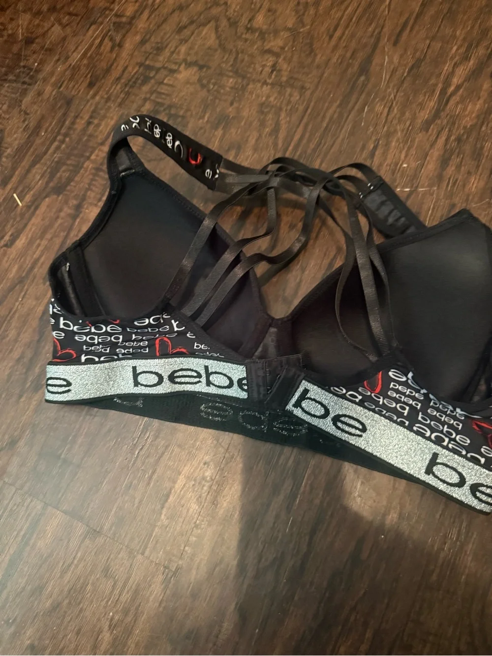 bebe logo print